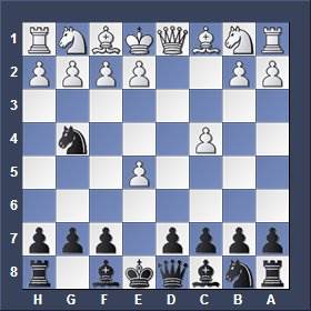 Budapest Gambit Smothered Mate In 8 #chess