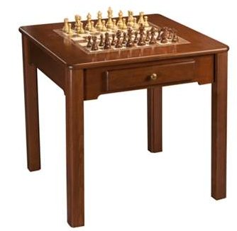 cherry chess table