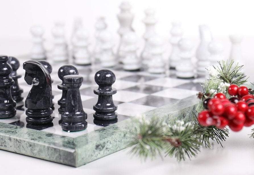 chess sets and boards