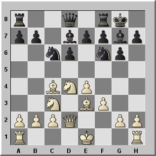 Chess long castling 