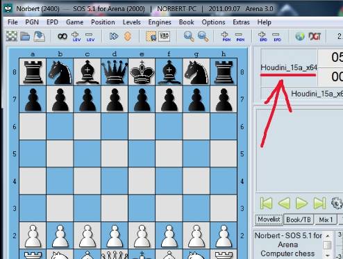 Master Chess 8000 Multi Chess Engine Interface