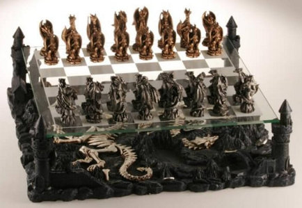 Dragon 3D Chess Set