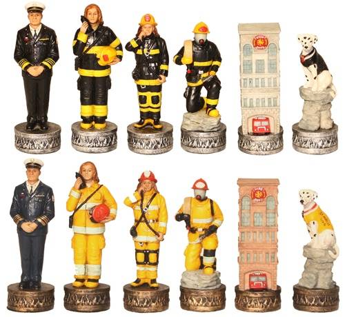 firefighter chess set