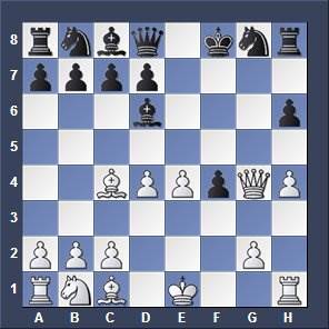 The King's Gambit: Markers chess players lay down on the road to