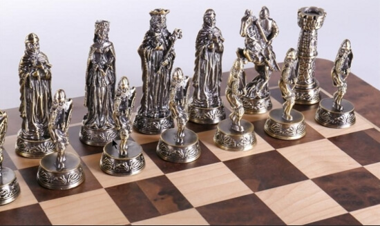 medieval chess set