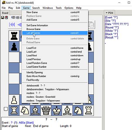 chess database