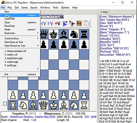 ChessX is an Open Source chess database - new version 1.1.0